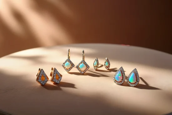 Anthony Nak's Opal and Diamond Drop Earrings