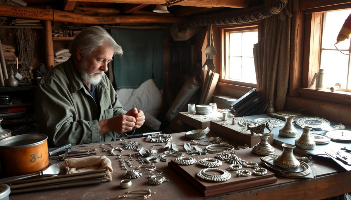 The Art of Navajo Silversmithing