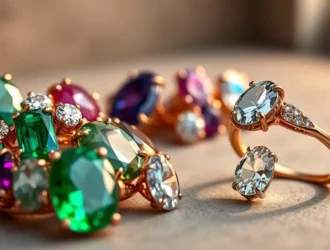 Breathtaking Gemstone Engagement