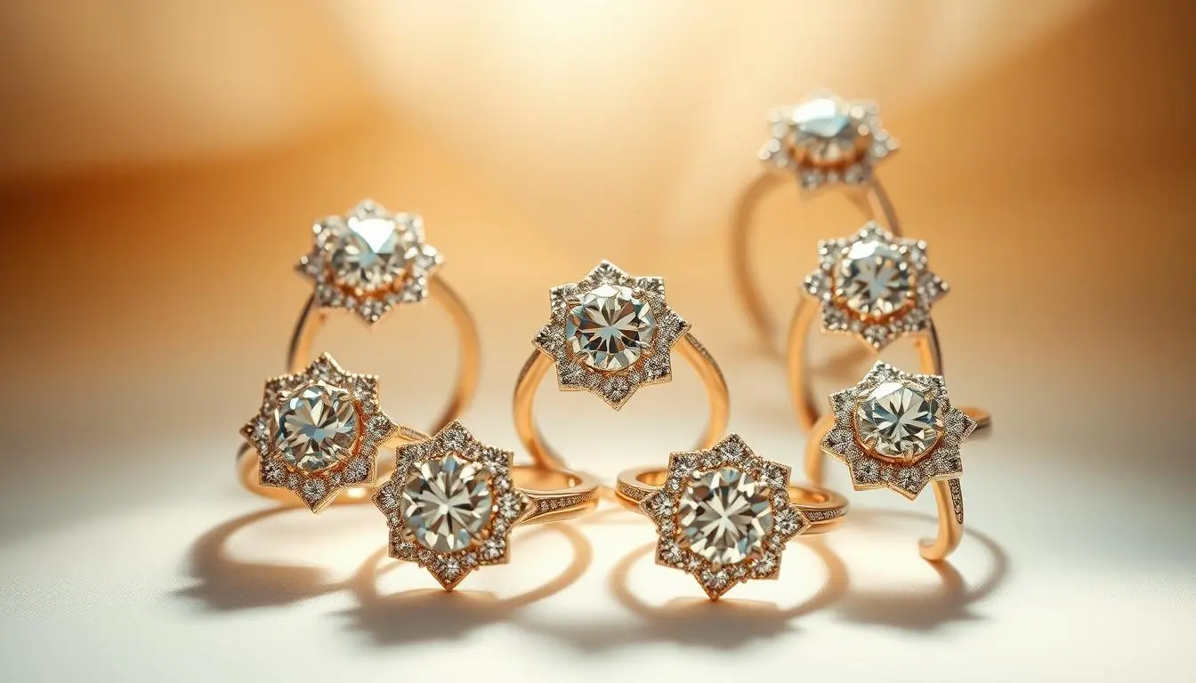 Cluster Engagement Rings