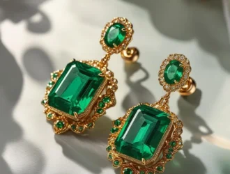 Emerald Earrings