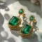 Emerald Earrings