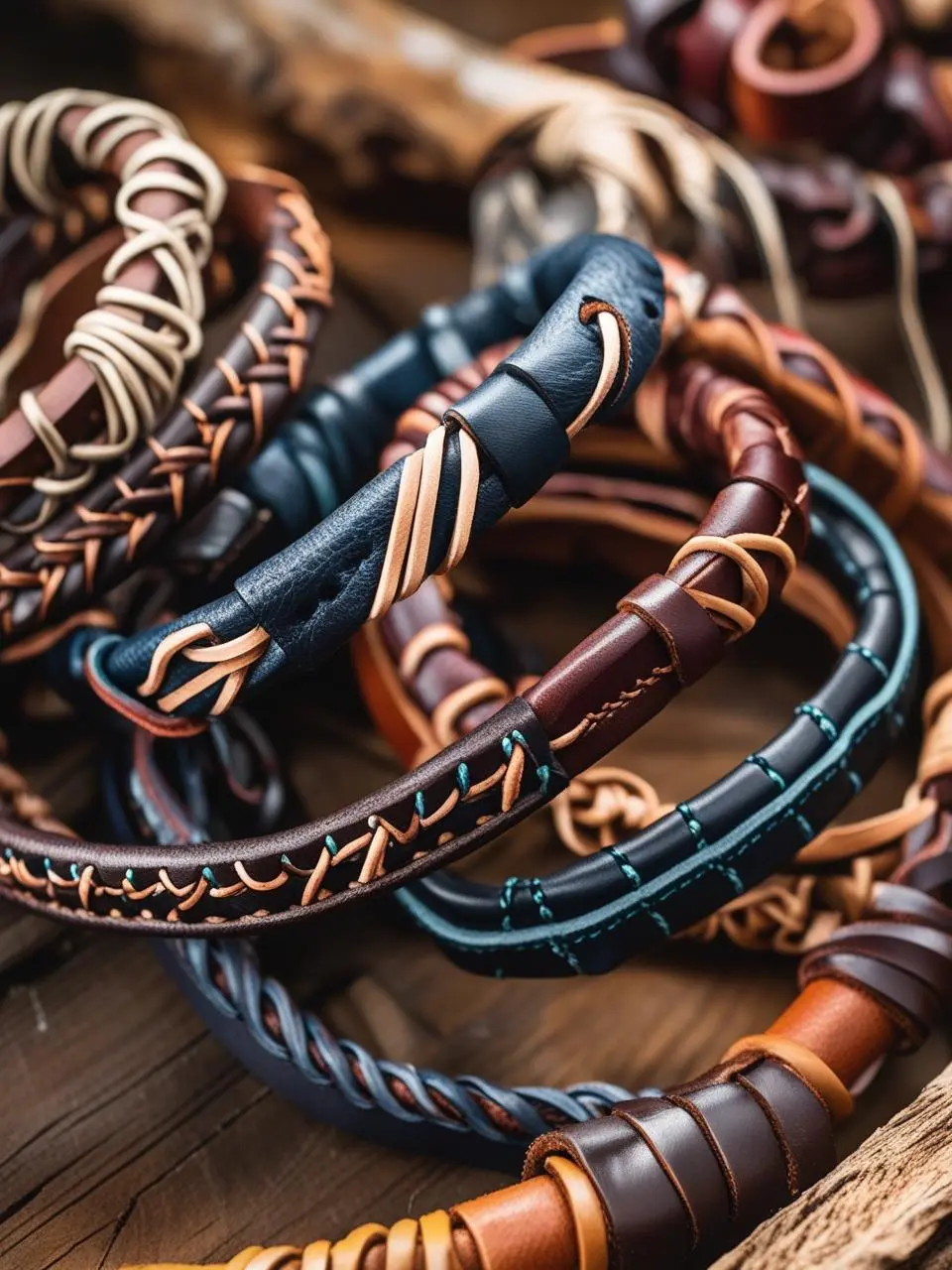 Leather Bracelets