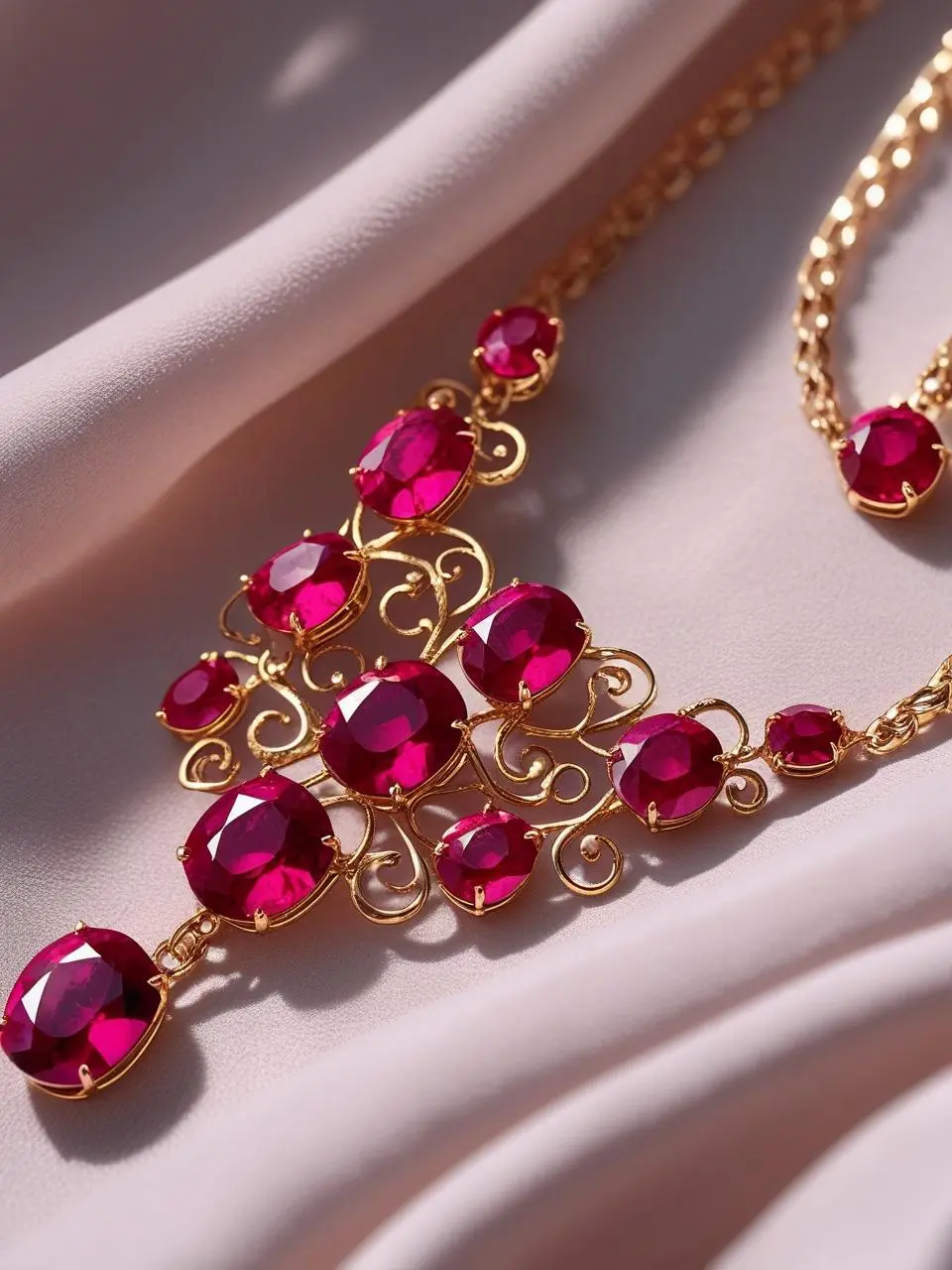 Ruby Necklace