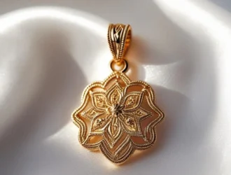Small Gold Pendant
