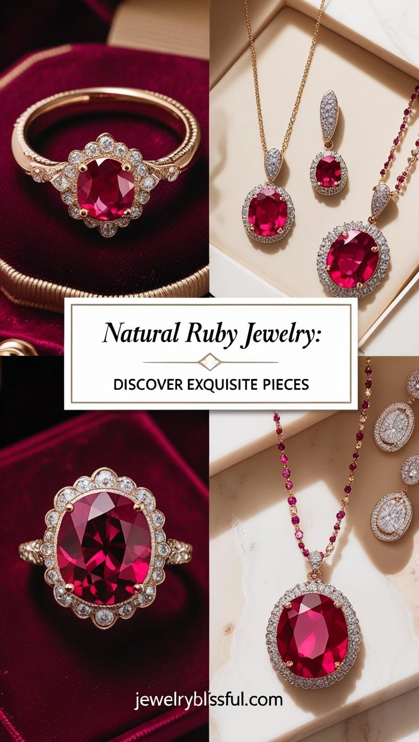 Natural Ruby Jewelry
