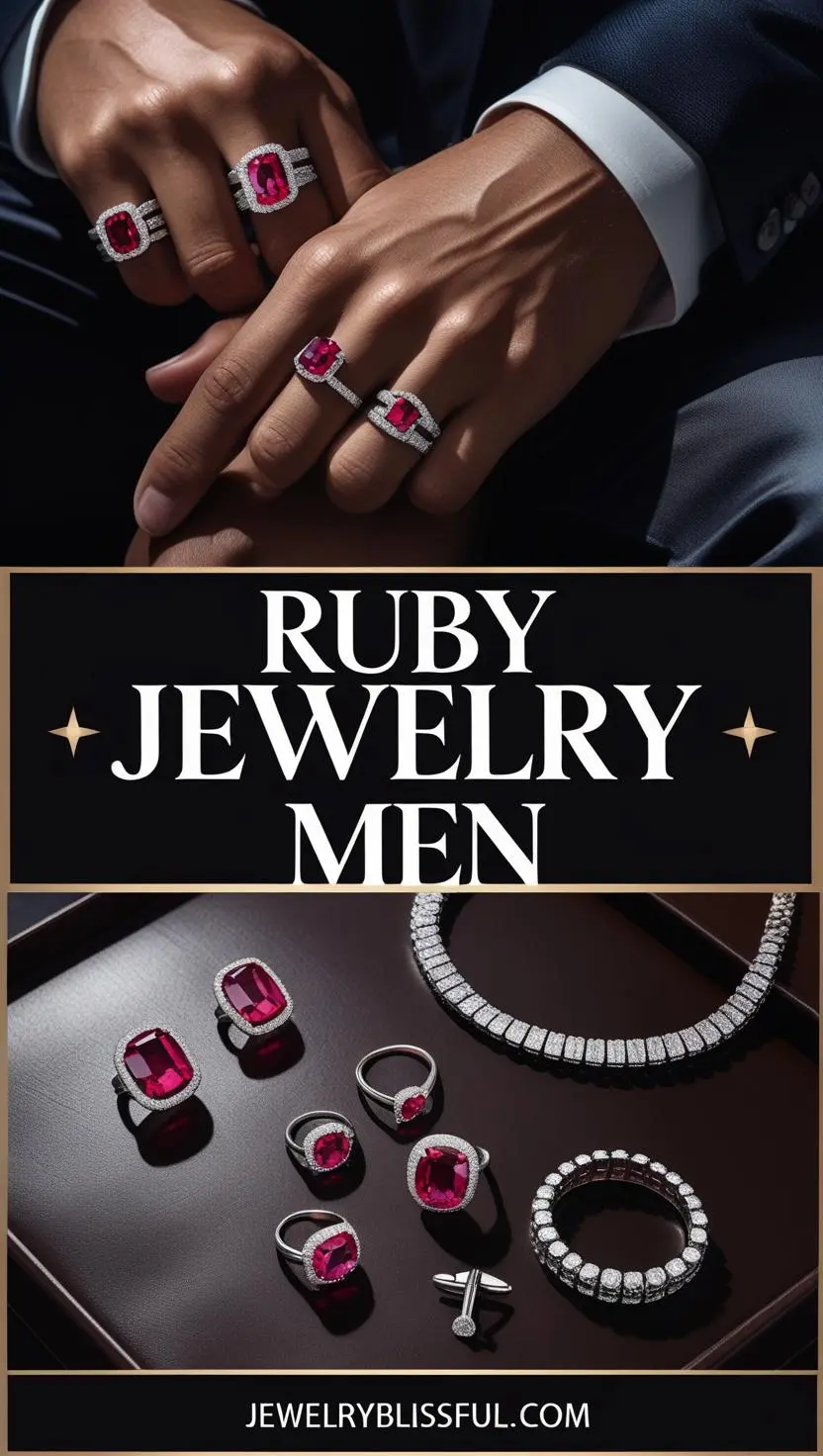 Ruby Jewelry Men