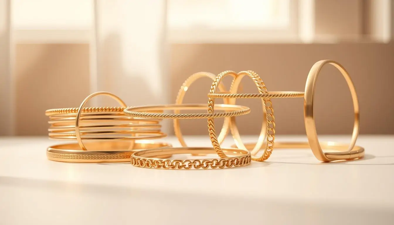 Gold Bracelets for Women