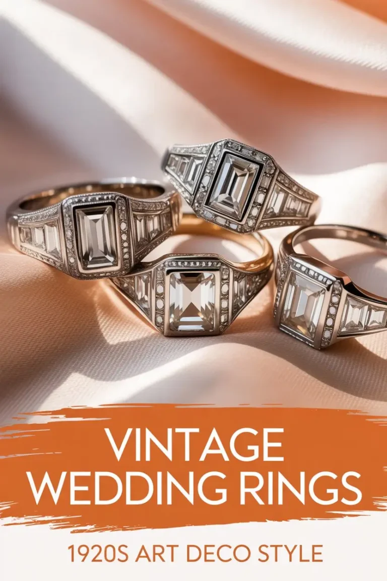 Vintage Wedding Rings 1920s: Unveiling Timeless Elegance vintage wedding rings 1920s