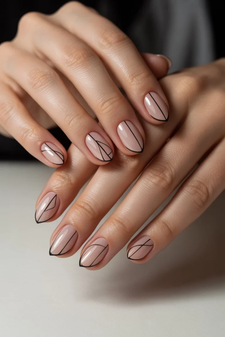 Cute Short Almond Nails