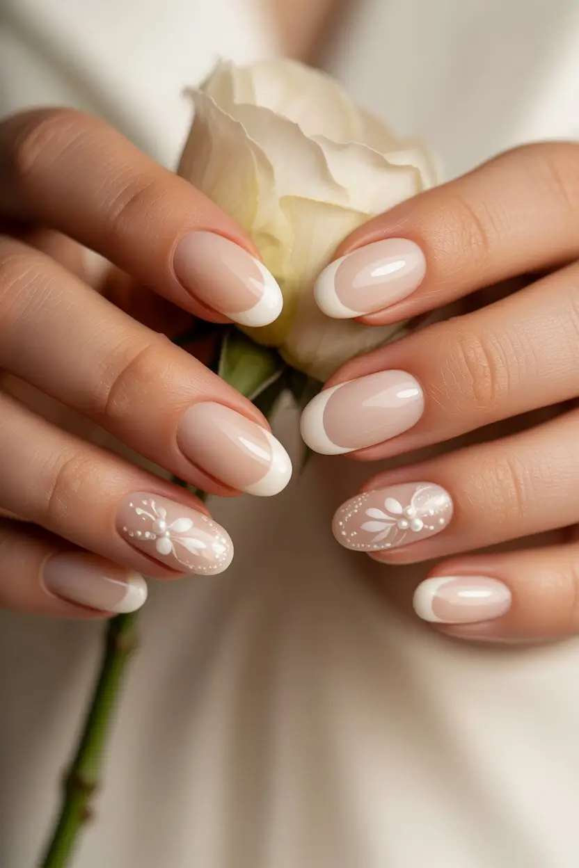 Vanilla French Manicures