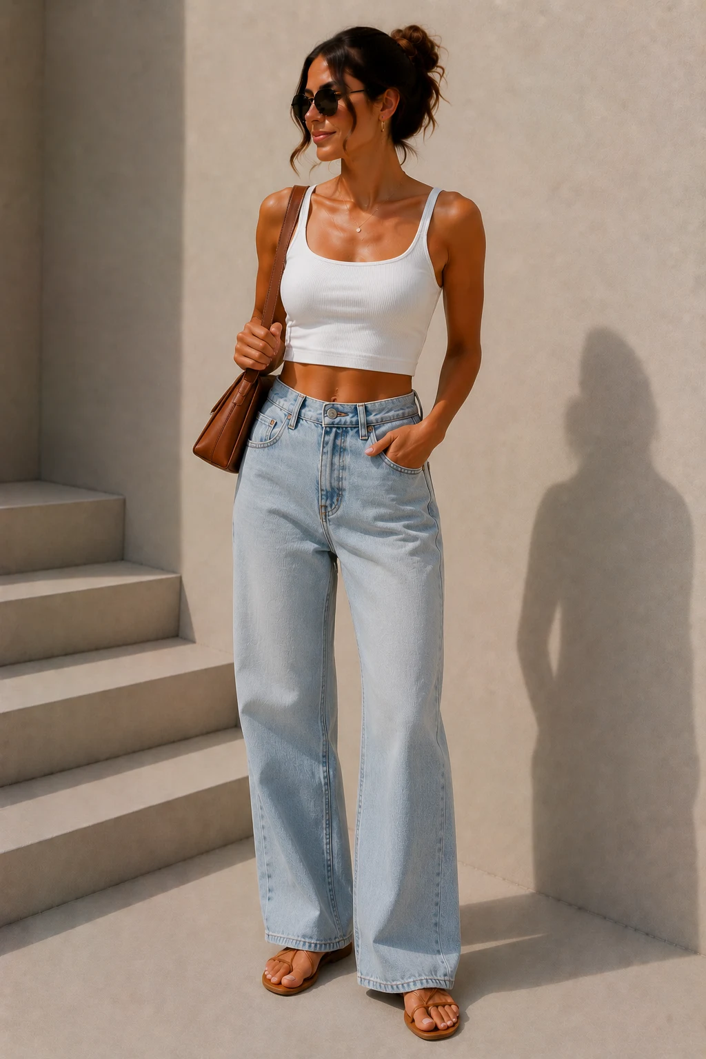 cute outfit ideas for summer — Outfit 7 — cute outfit ideas for summer style outfit, worn by a stylish woman