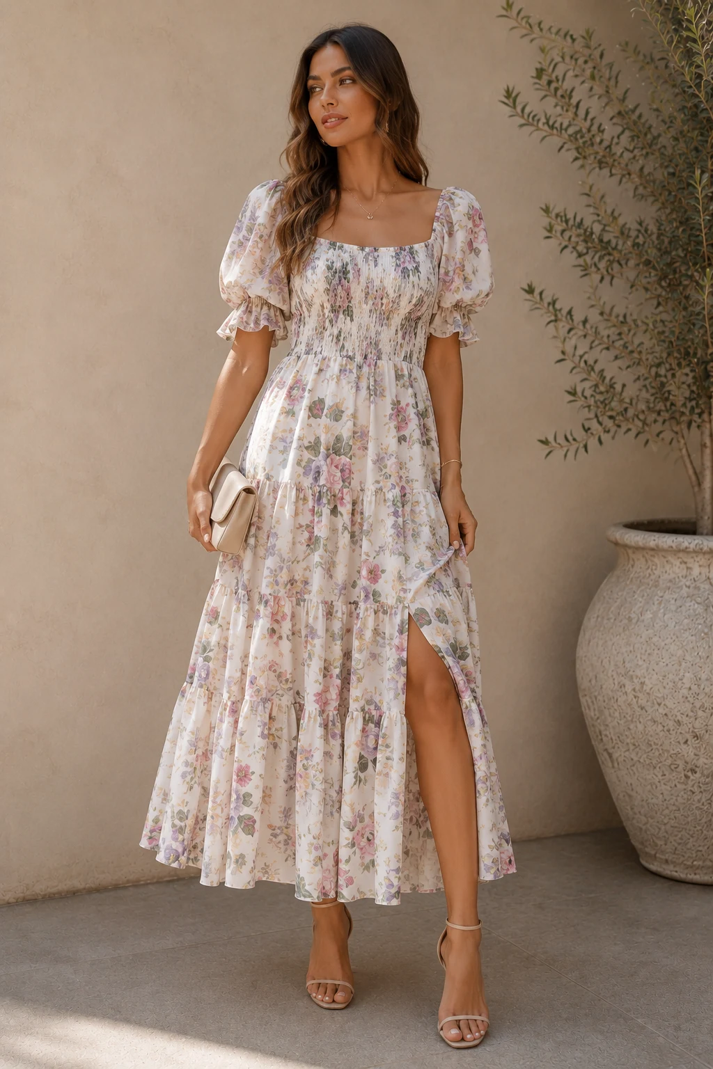 Outfit 4 — garden party outfits for women wedding style outfit, worn by a stylish woman