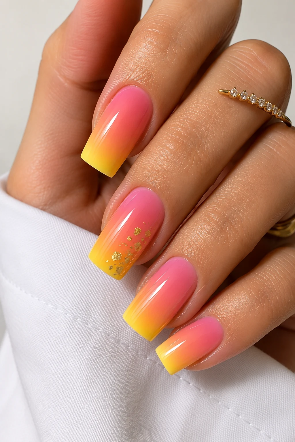 Outfit 3 — summer nail ideas square style outfit, worn by a stylish woman