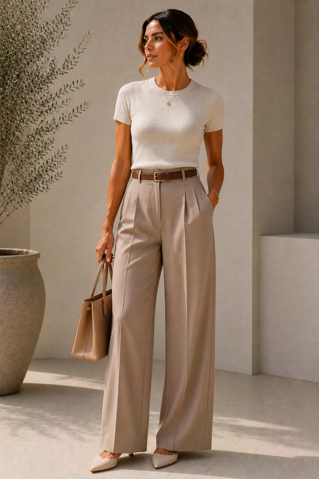 Outfit 7 — summer outfits women office style outfit, worn by a stylish woman