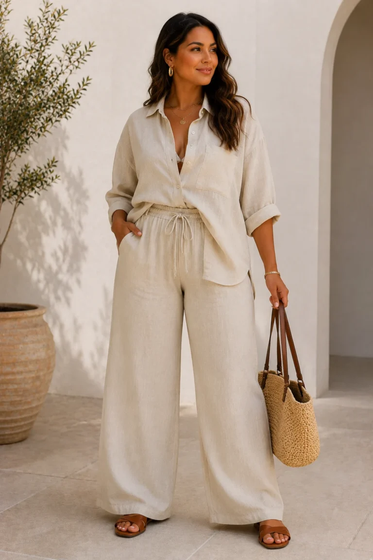Summer outfits women vacation Outfit 1 — summer outfits women vacation style outfit, worn by a stylish woman