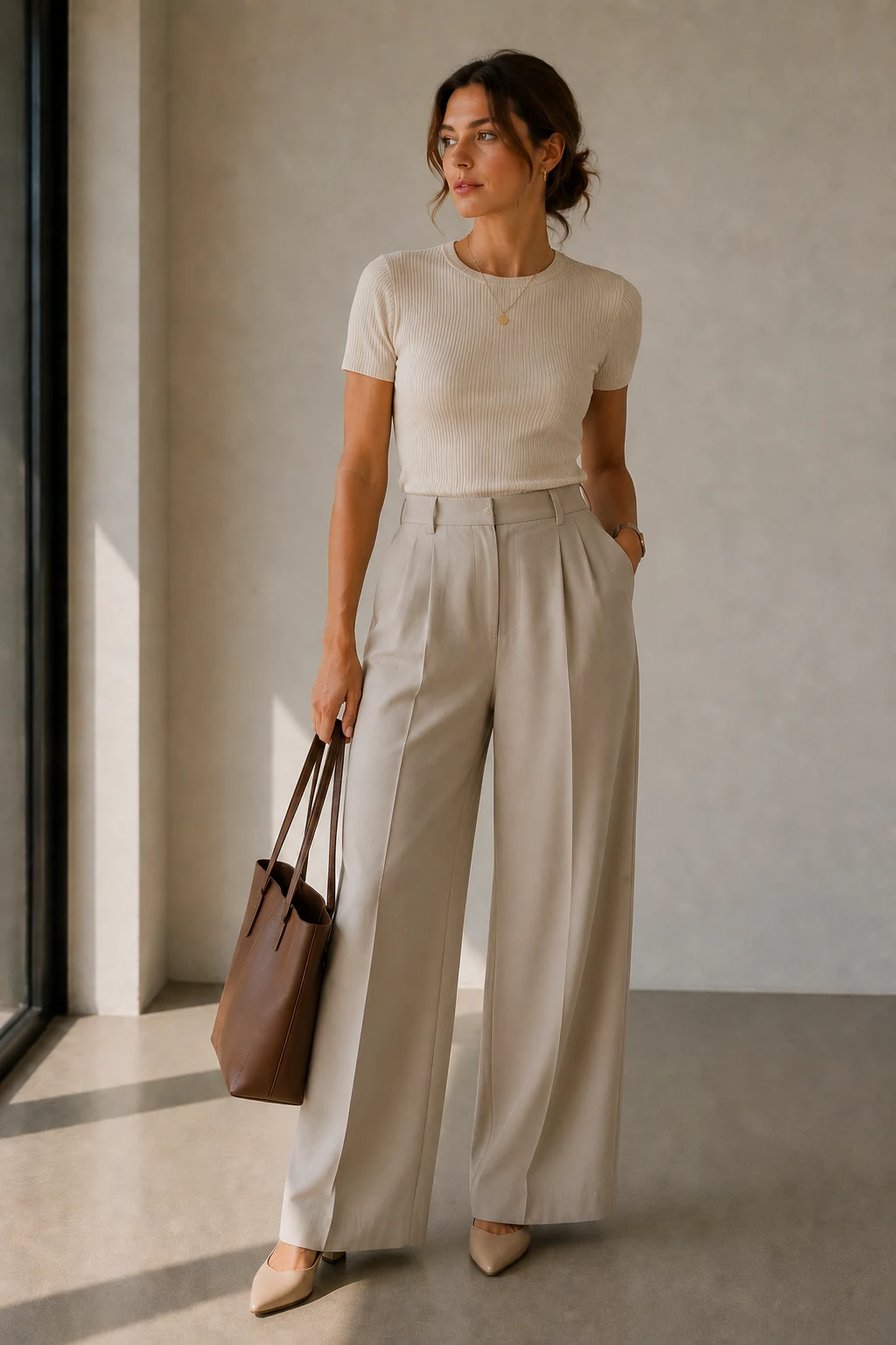 Outfit 7 — summer outfits women work style outfit, worn by a stylish woman