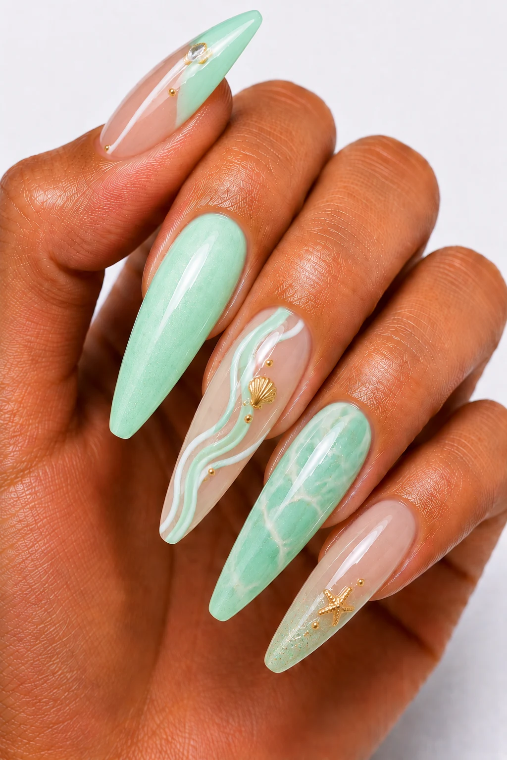 Outfit 5 — summertime nails colors style outfit, worn by a stylish woman