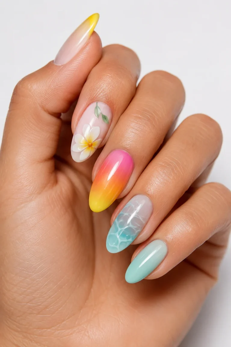 Introduction — summertime nails style outfit, worn by a stylish woman