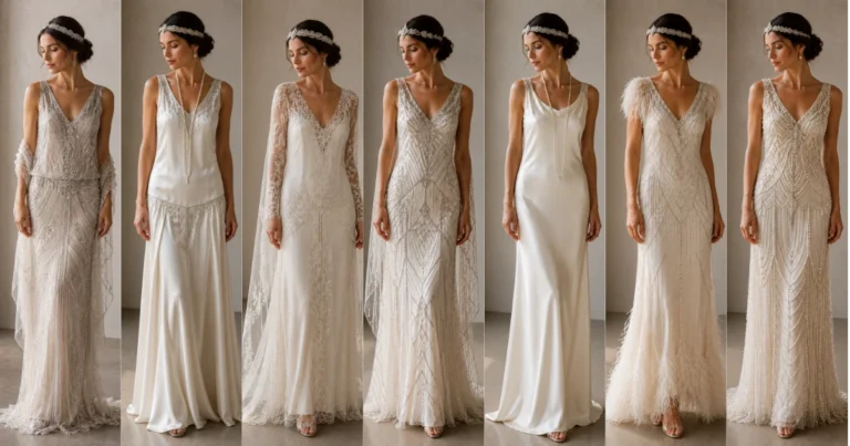 1920s wedding dress — featured
