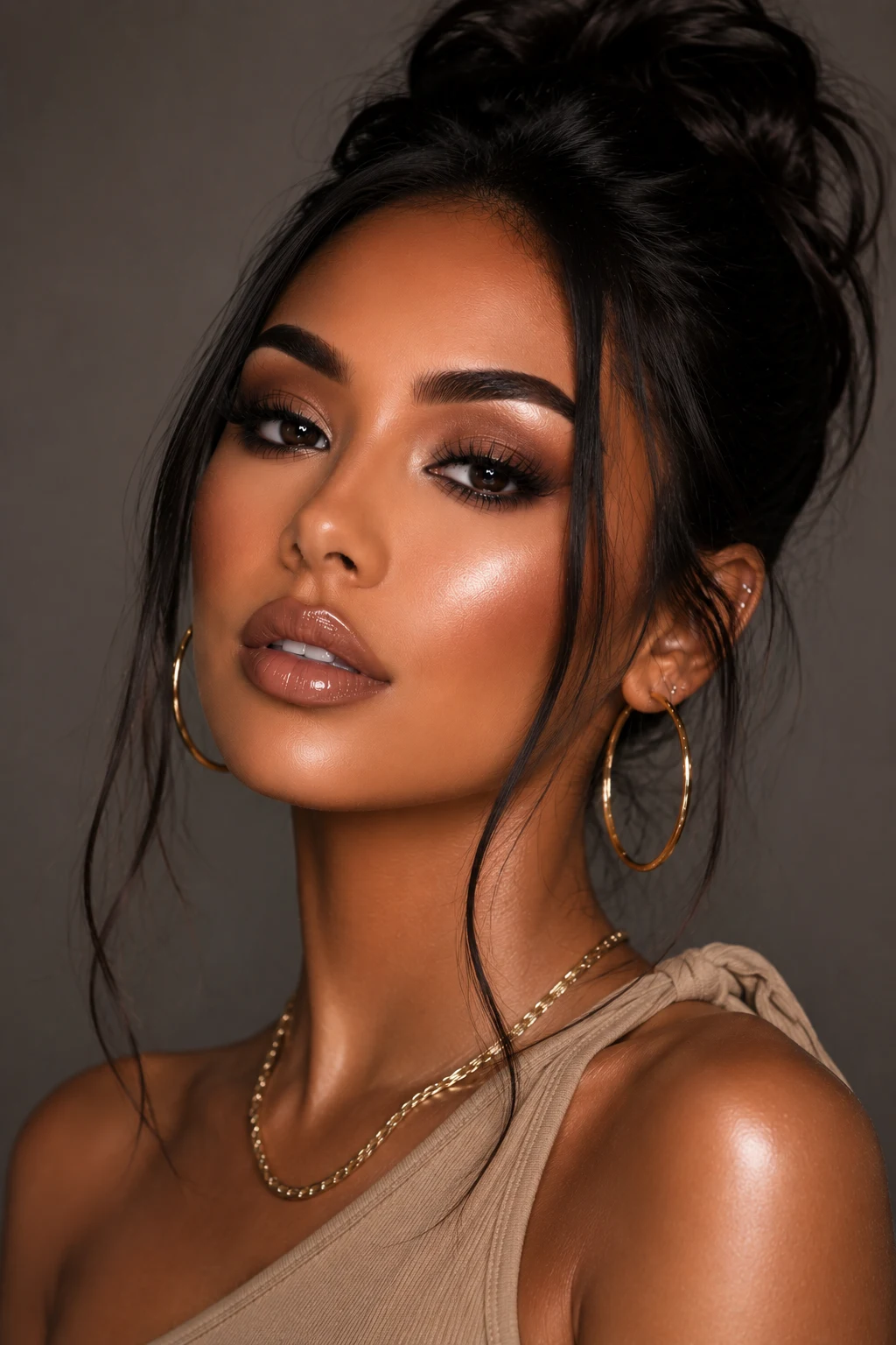 Outfit 6 — baddie makeup looks style outfit