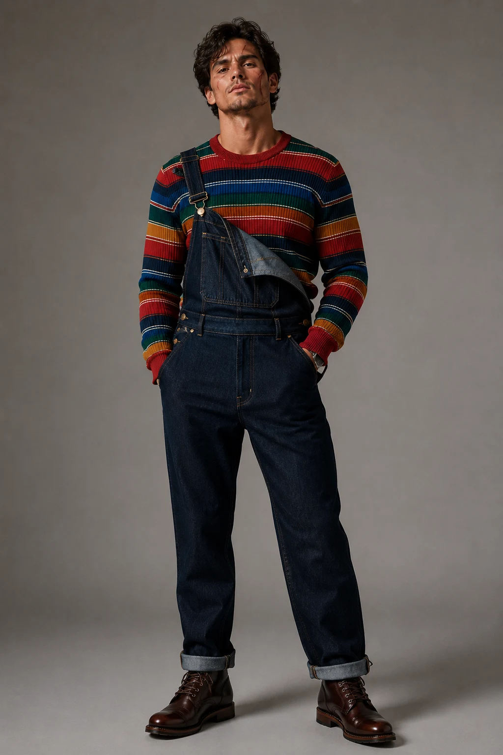 The Luxe Horror Edition — chucky outfit mens style outfit, worn by a stylish man