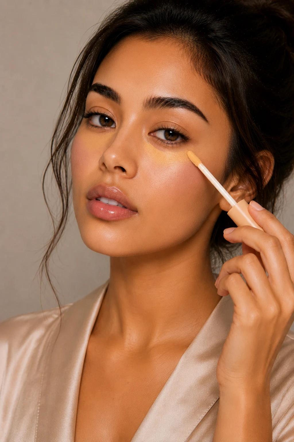 Yellow Corrector for Purple Discoloration — color correction makeup style outfit