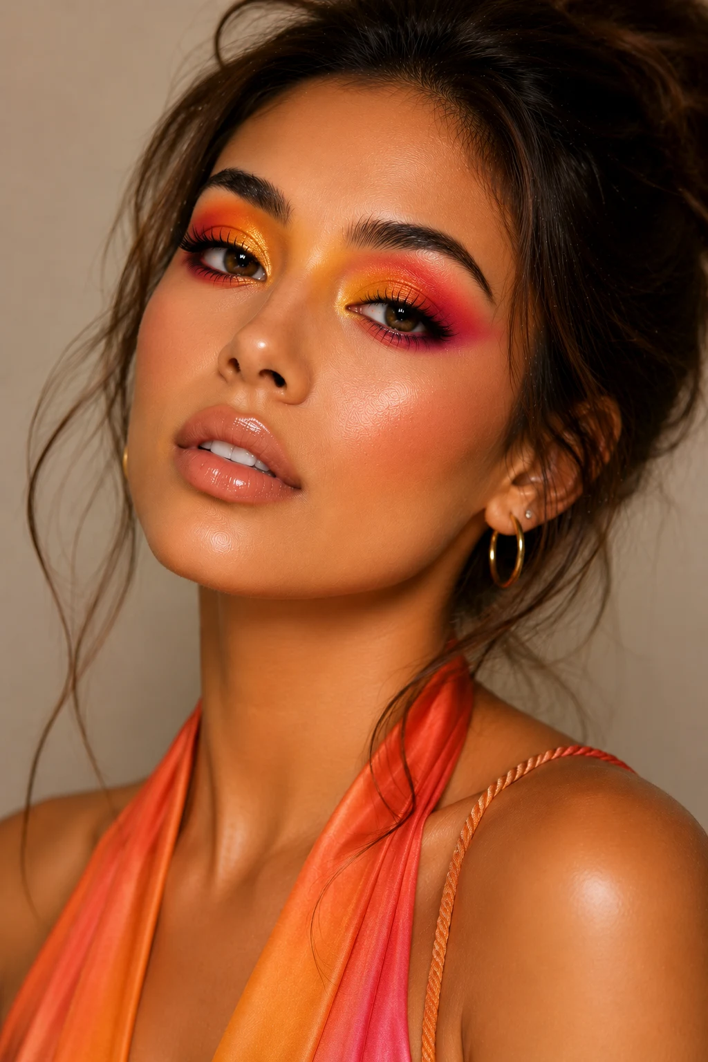 Sunset Glow Colorful Eyeshadow Looks — colorful eyeshadow looks style outfit