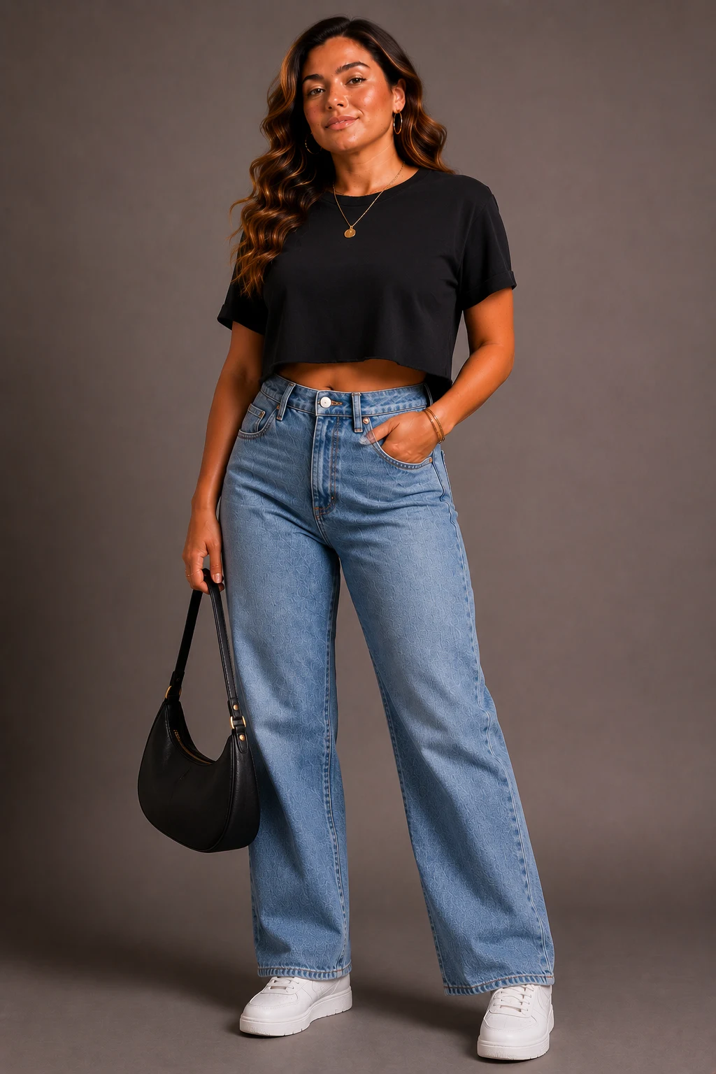 The Classic Raw-Hem Crop — cute ways to cut a shirt into a crop top style outfit