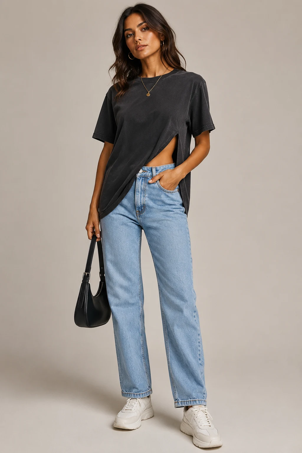 Outfit 1 — cute ways to cut a shirt on the sides style outfit
