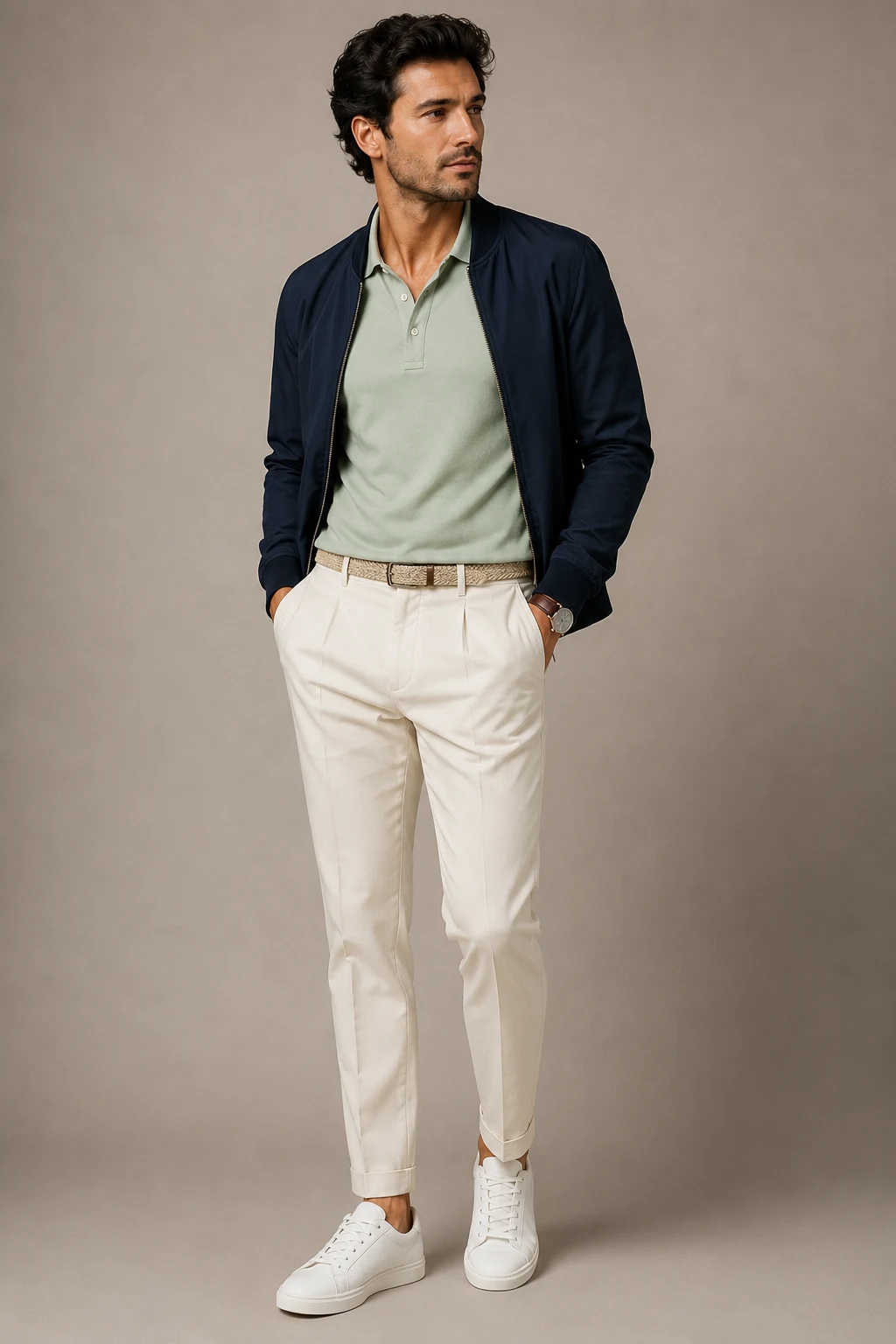 The Soft Pastel Polo That Feels Like Spring — easter outfits men style outfit, worn by a stylish man