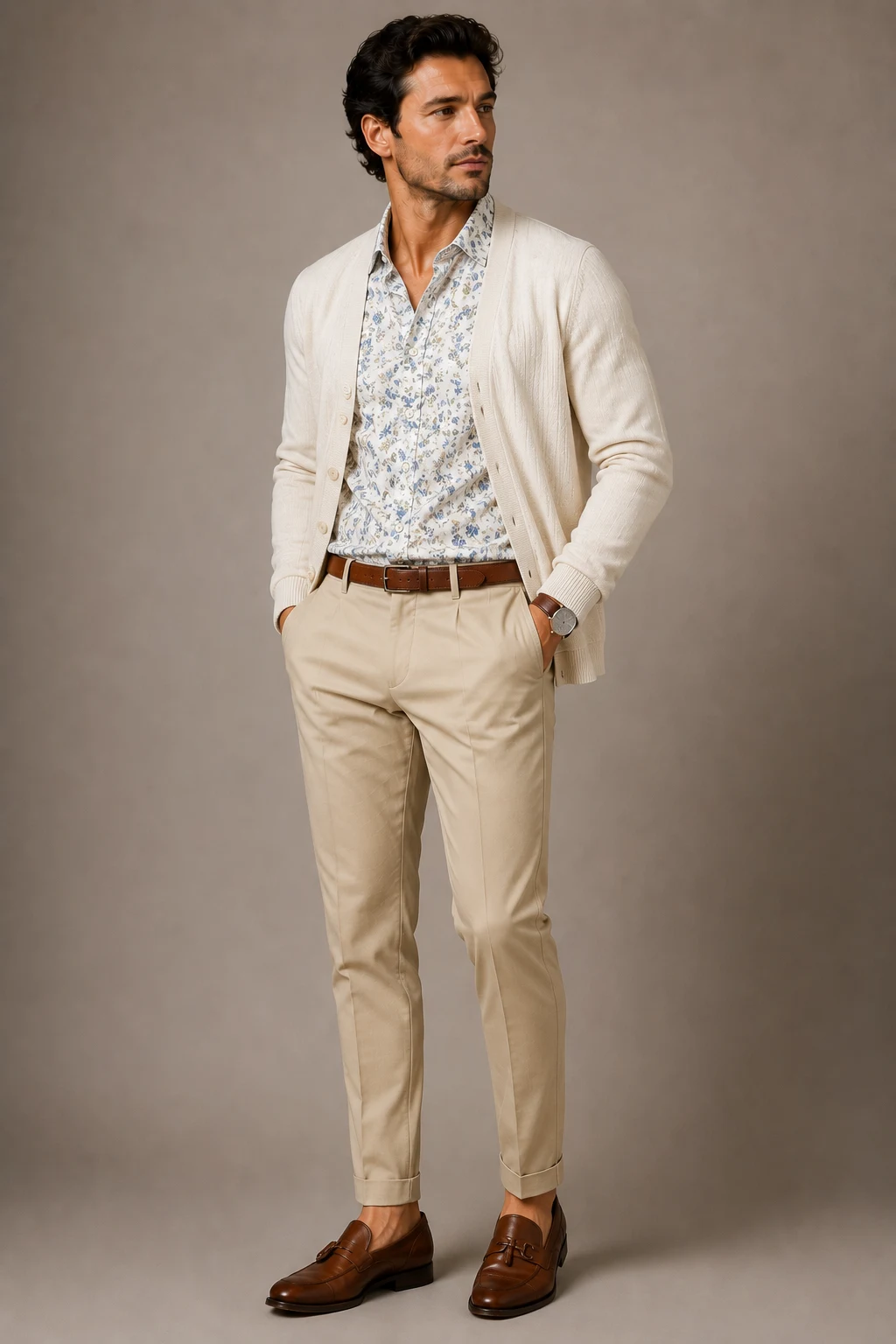 The Floral Shirt That Actually Looks Sophisticated — easter outfits men style outfit, worn by a stylish man
