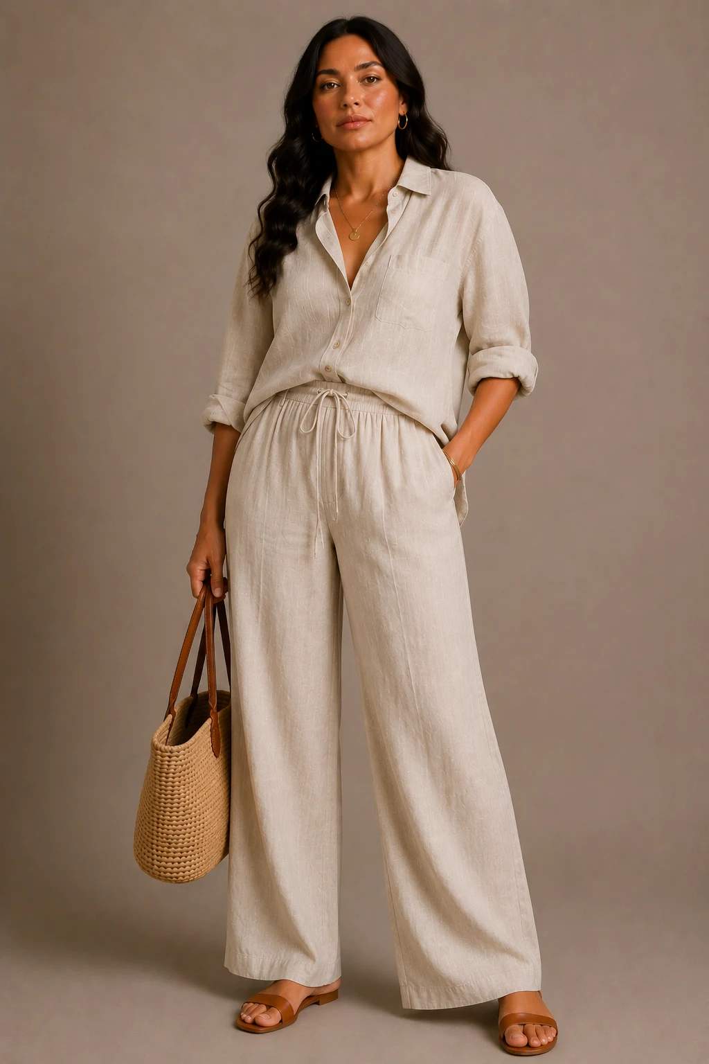 The Matching Linen Set Everyone Wants — european summer outfits style outfit