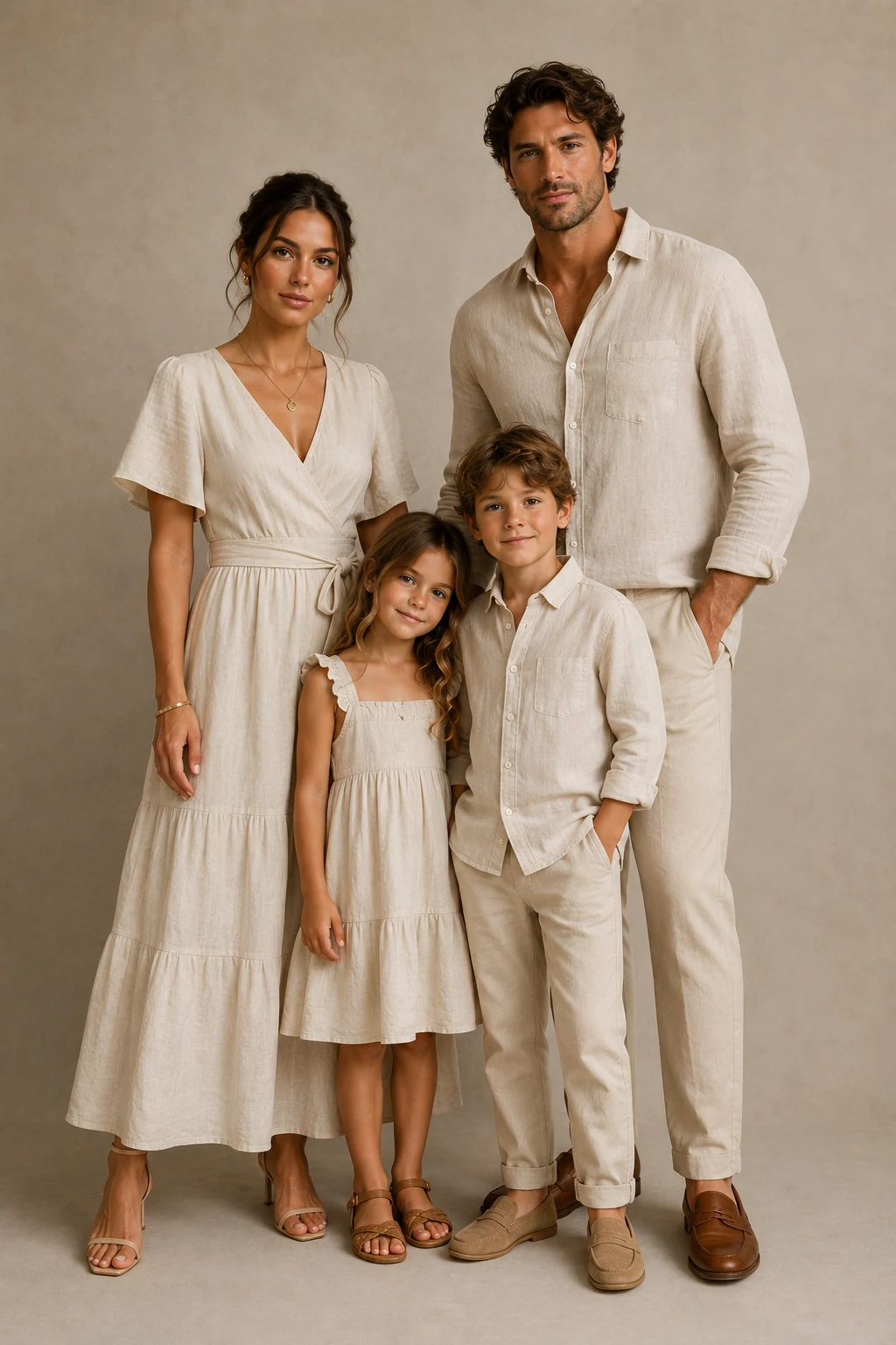 The Neutral Linen Look That Always Wins — family photo outfits style outfit