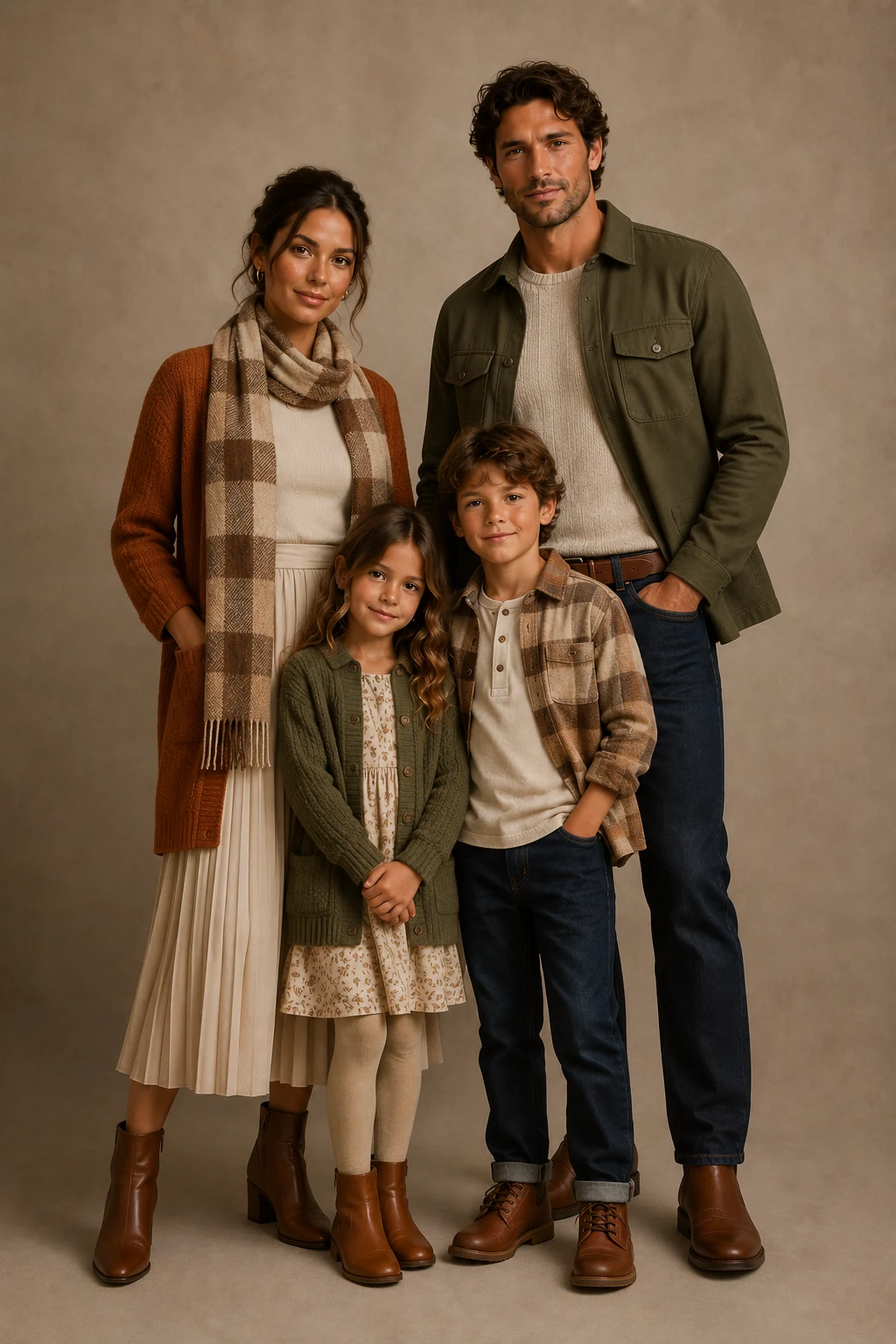 The Fall Layers Everyone Looks Good In — family photo outfits style outfit