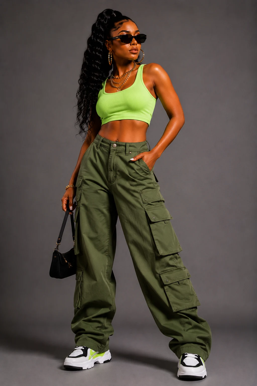 The Baggy Cargo Pants Streetwear Moment — freaknik outfits 90s style outfit