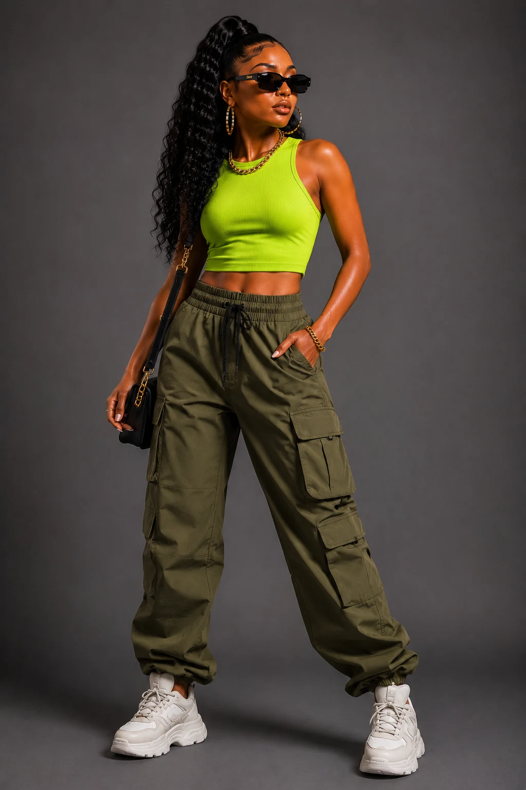 The Cargo Pants Streetwear Slay — freaknik outfits black women ideas style outfit