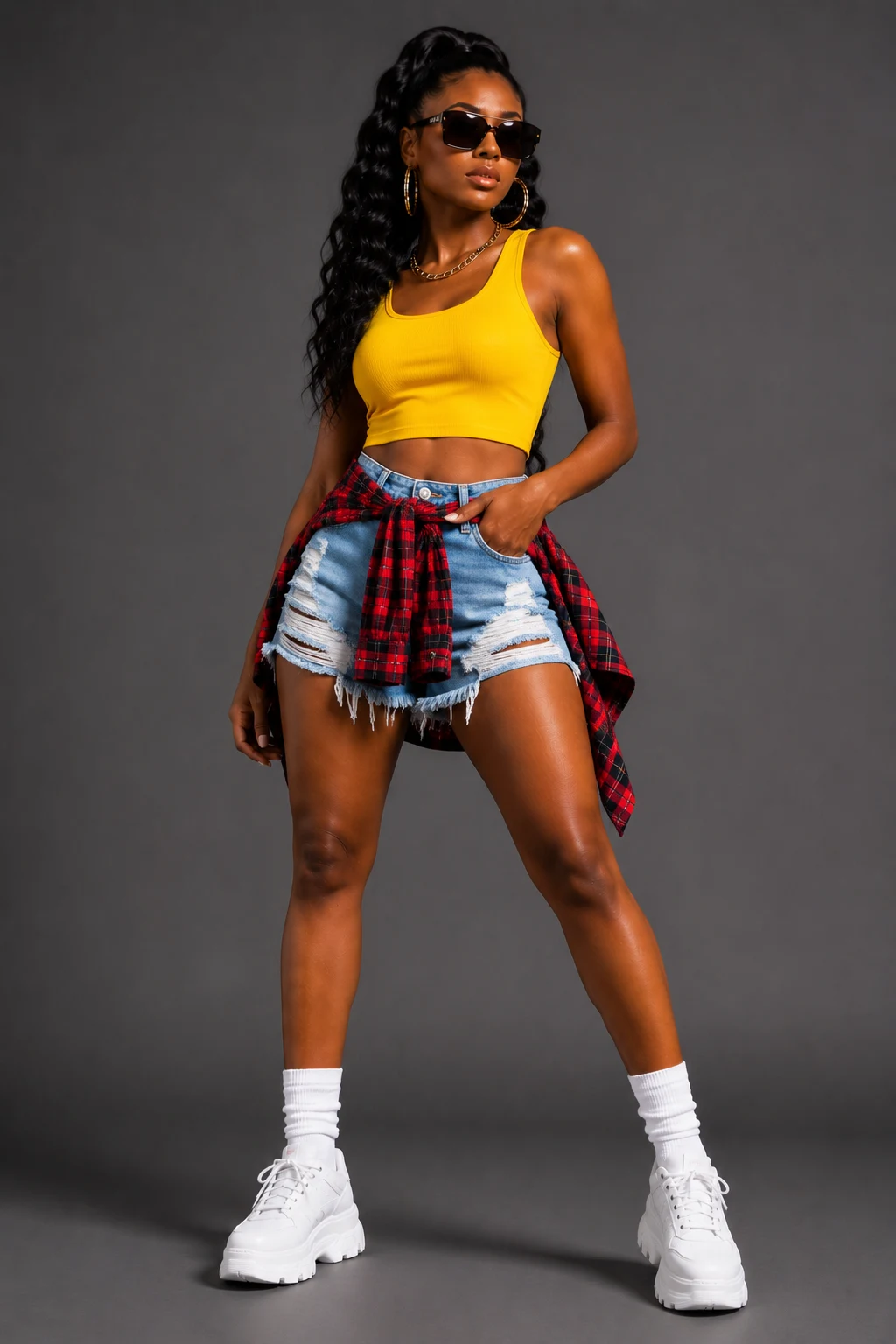 The Denim Cutoff Revival — freaknik outfits black women style outfit
