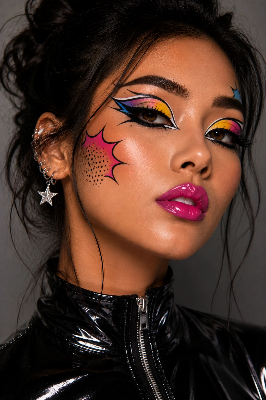 Outfit 5 — fun makeup looks style outfit