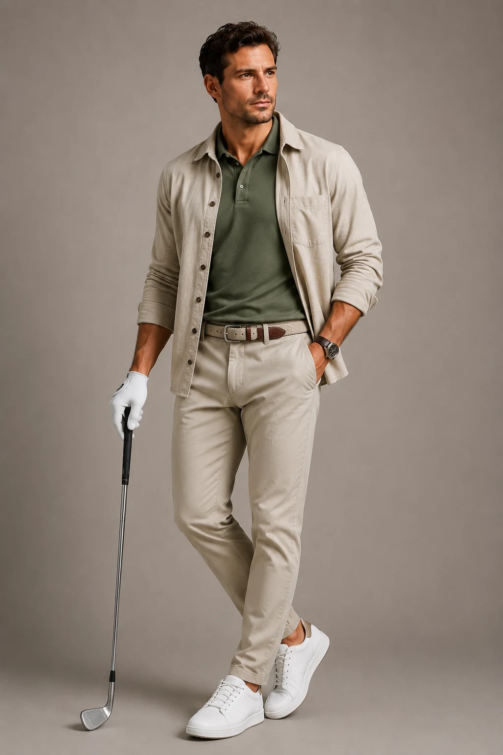 The Weekend Casual Look You'll Wear Everywhere — golf outfit men style outfit, worn by a stylish man