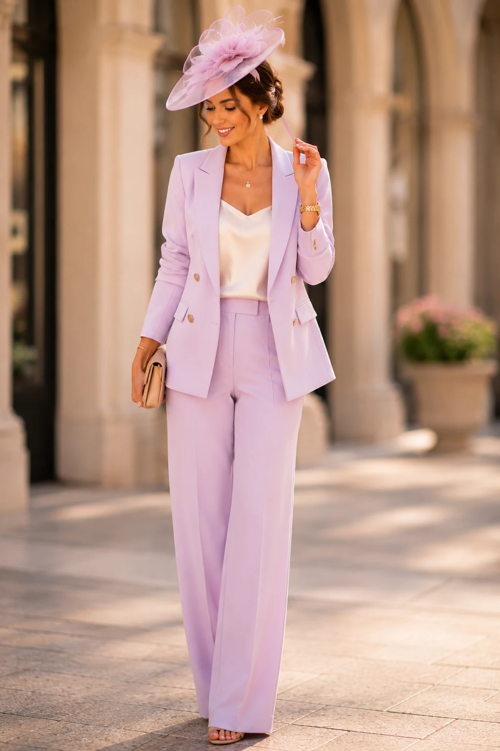 The Pastel Power Suit That Changes the Game — kentucky derby outfits for women style outfit, worn by a stylish woman