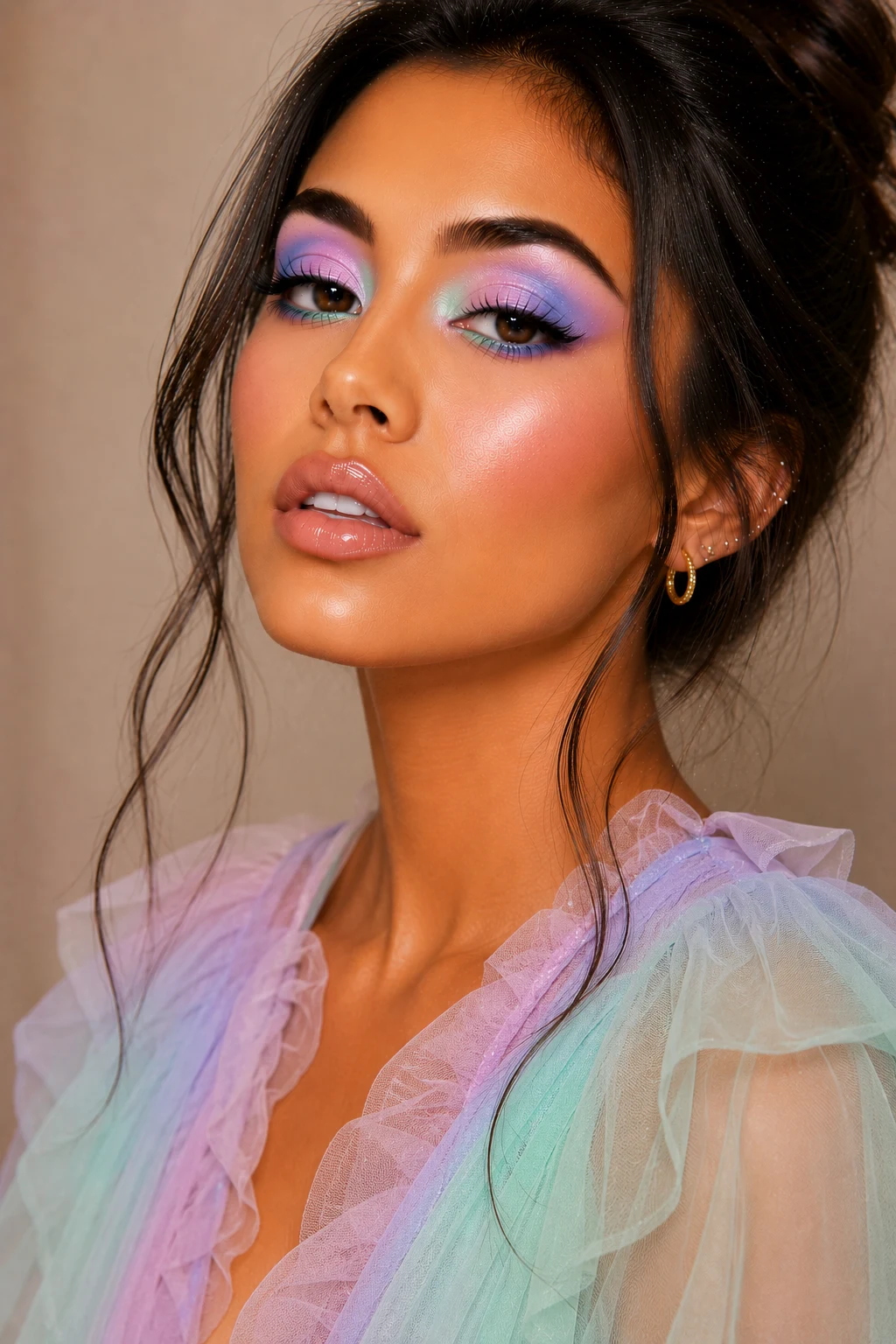 Pastel Dream Makeup Looks Colorful Yet Soft — makeup looks colorful style outfit