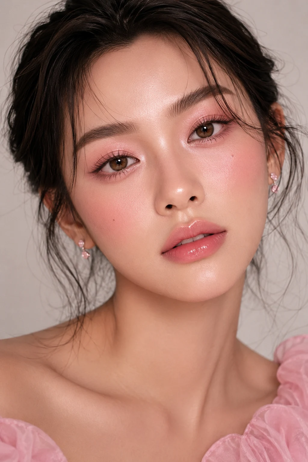 Strawberry Milk Glow — makeup looks ideas style outfit