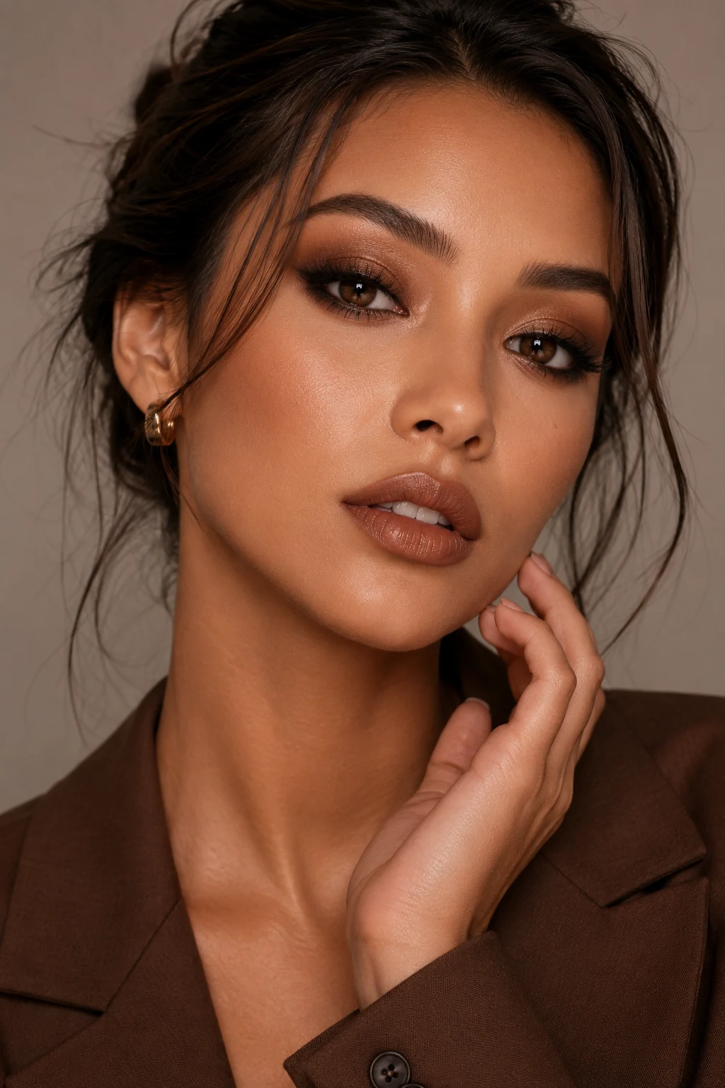 Espresso Brown Glam Makeup Looks Ideas — makeup looks ideas style outfit