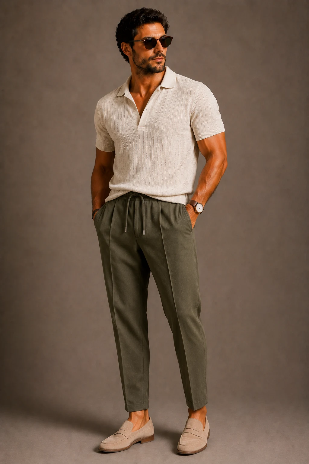 Outfit 5 — men summer outfits aesthetic style outfit, worn by a stylish man