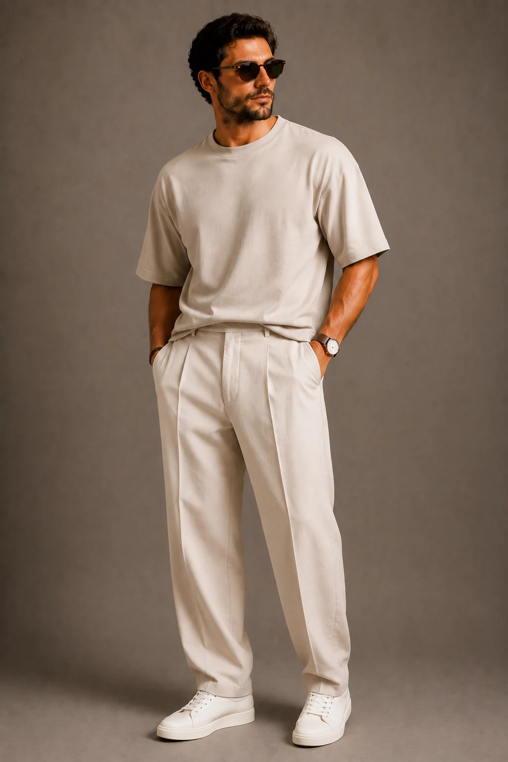 Outfit 7 — men summer outfits aesthetic style outfit, worn by a stylish man