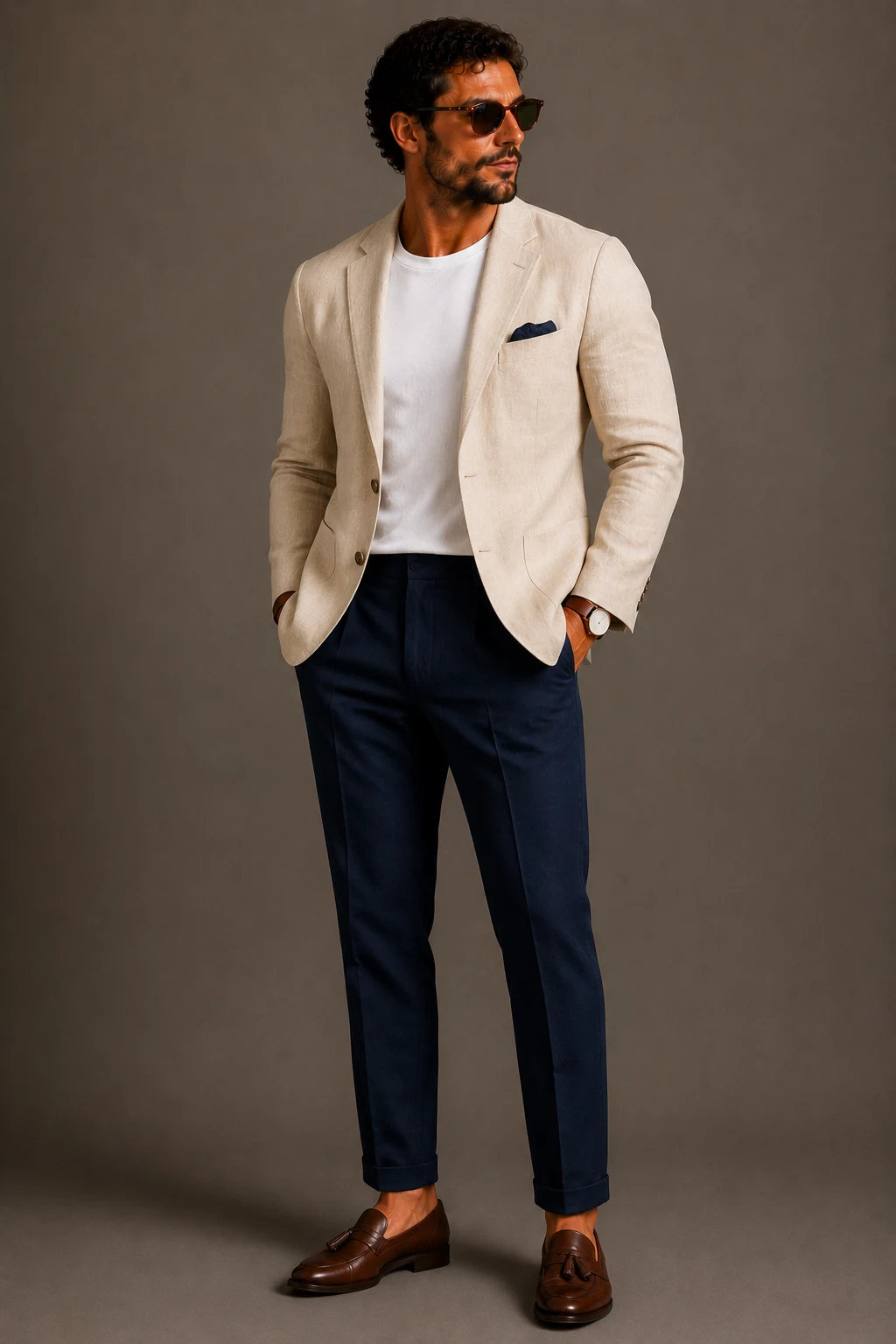 The Summer Blazer That Never Misses — men summer outfits classy style outfit, worn by a stylish man