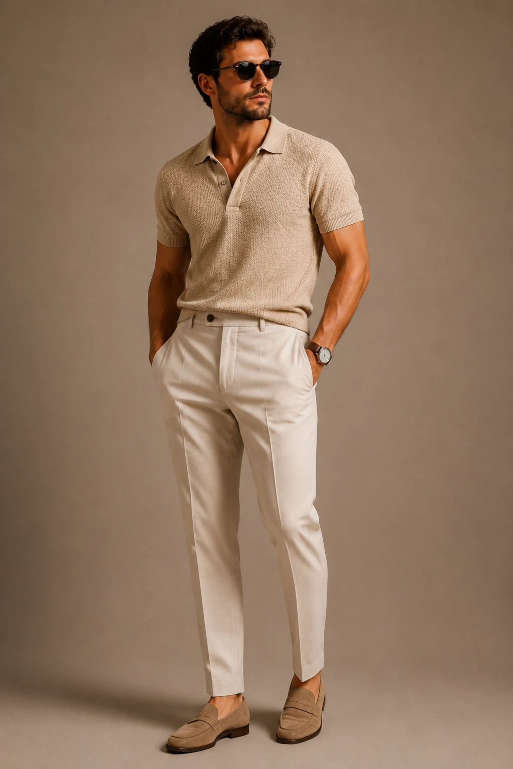 Outfit 4 — men summer outfits ideas style outfit, worn by a stylish man