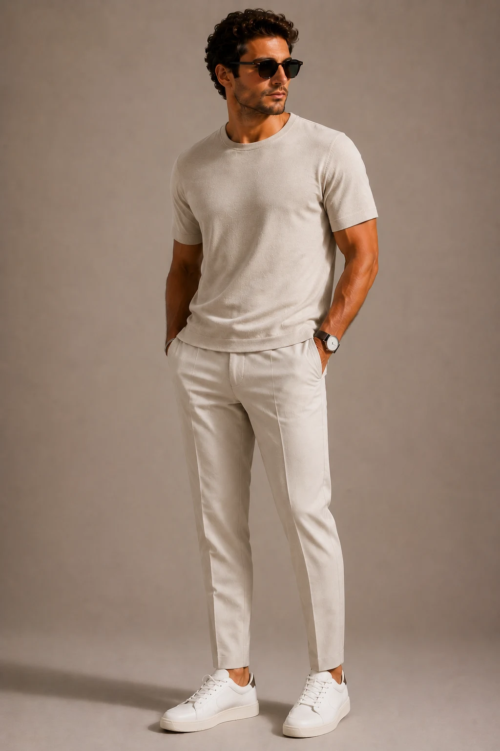 The Luxury Minimalist Uniform — mens summer outfits 2026 style outfit, worn by a stylish man