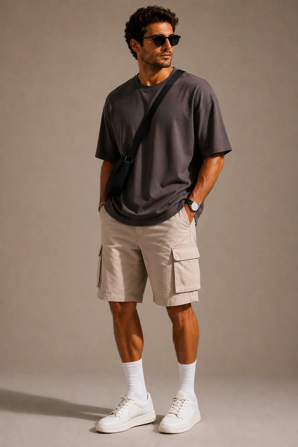 The Casual Street Style Winner — mens summer outfits casual style outfit, worn by a stylish man